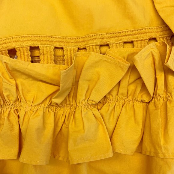 Self Portrait Cut-Out Flared Dress - Picture 3 of 7